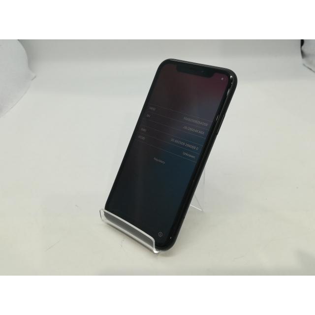 中古】Apple SoftBank 【SIMロック解除済み】 iPhone XR 64GB ブラック