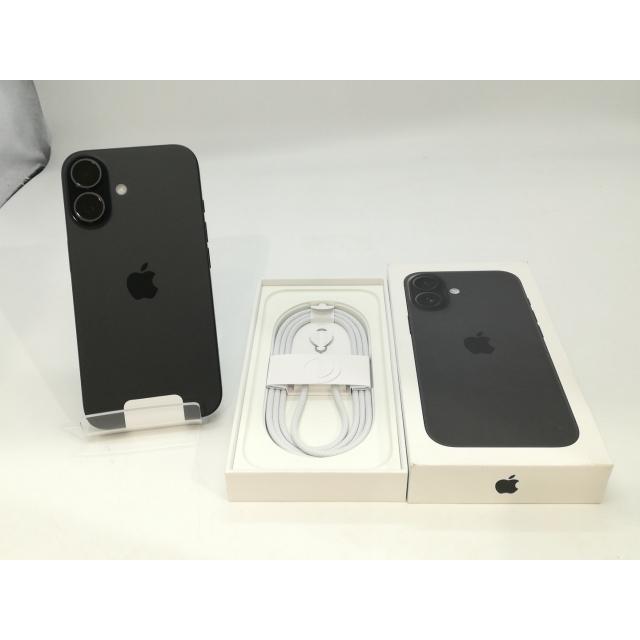 未使用】Apple 国内版 【SIMフリー】 iPhone 16 128GB ブラック MYDQ3J