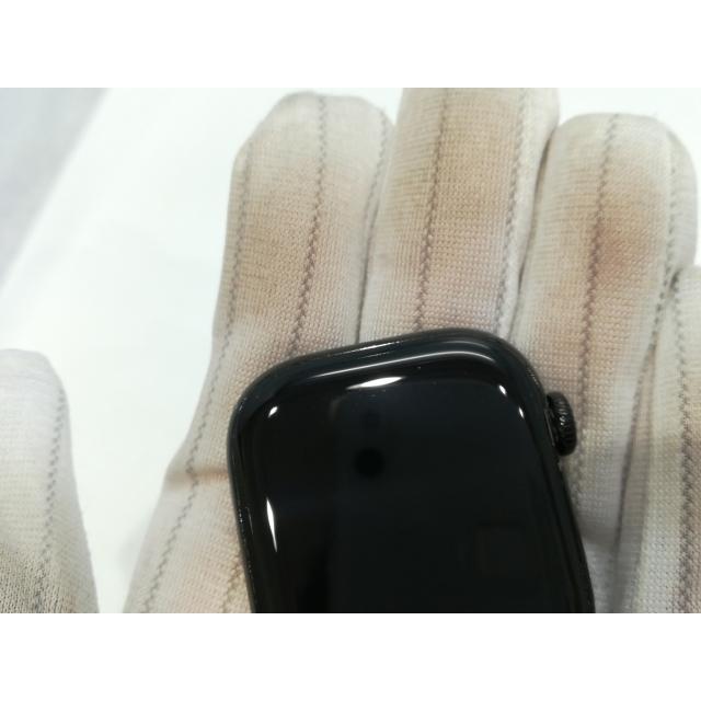 【中古】Apple Watch Series10 42mm GPS ジェットブラックアルミニウムケース/ブラックスポーツバンド (S/M) MWWE3J/A【浜松駅前】保証期間１ヶ月【ランクB】の画像