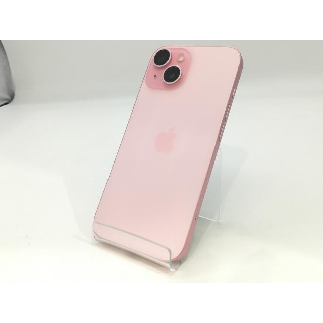 中古】Apple 国内版 【SIMフリー】 iPhone 15 256GB ピンク MTMP3J/A