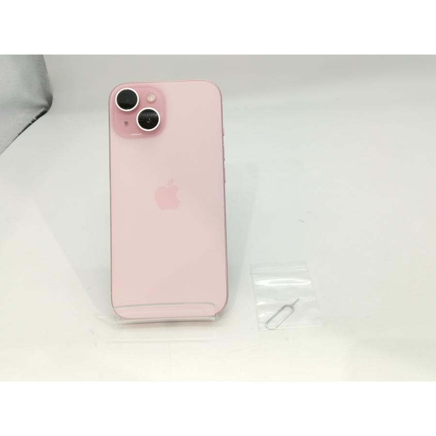 中古】Apple 国内版 【SIMフリー】 iPhone 15 256GB ピンク MTMP3J/A