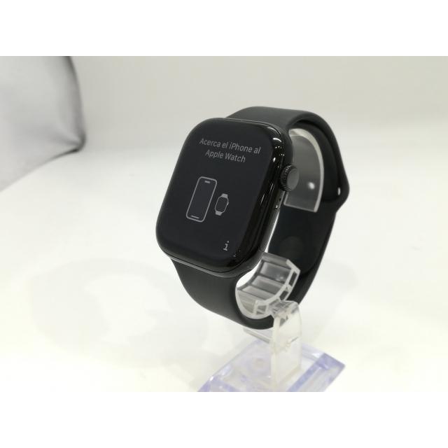 【中古】Apple Watch Series10 46mm GPS ジェットブラックアルミニウムケース/ブラックスポーツバンド (M/L) MWWQ3J/A【浜松駅前】保証期間１ヶ月【ランクC】の画像