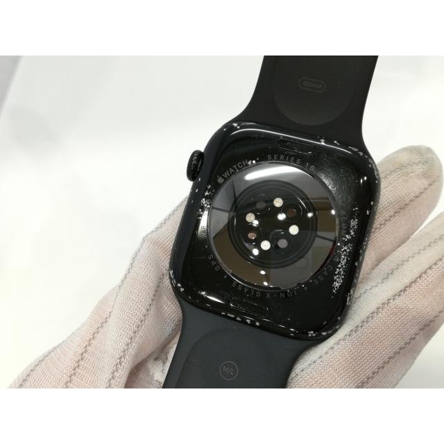 【中古】Apple Watch Series10 46mm GPS ジェットブラックアルミニウムケース/ブラックスポーツバンド (M/L) MWWQ3J/A【浜松駅前】保証期間１ヶ月【ランクC】の画像