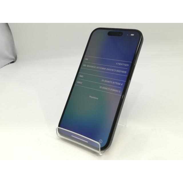 中古】Apple 国内版 【SIMフリー】 iPhone 15 128GB ブラック MTMH3J/A