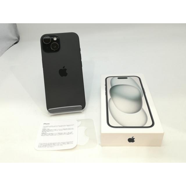 中古】Apple 国内版 【SIMフリー】 iPhone 15 128GB ブラック MTMH3J/A