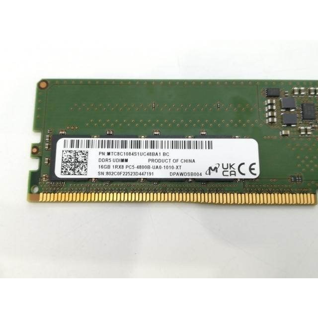 中古】DDR5 16GB DDR5-4800(PC5-38400)【デスクトップPC用】【浜松駅前