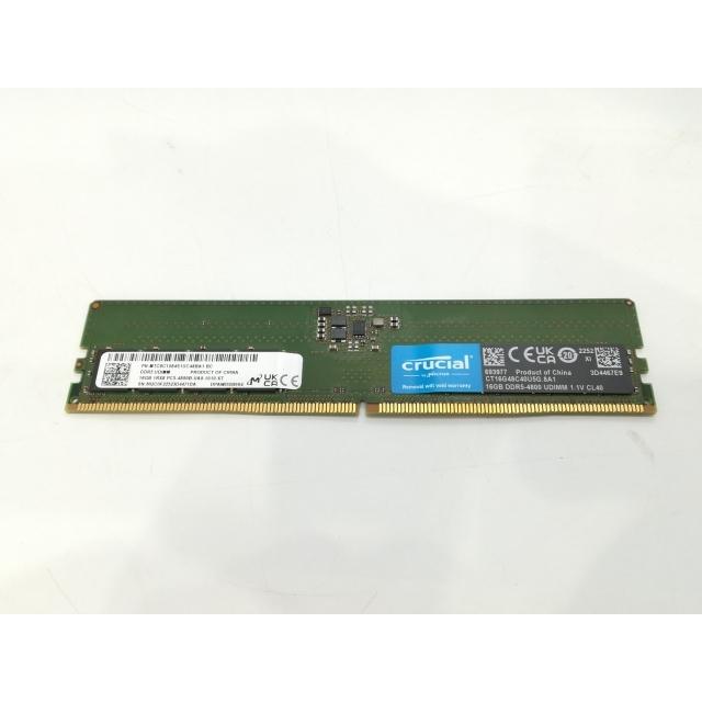 中古】DDR5 16GB DDR5-4800(PC5-38400)【デスクトップPC用】【浜松駅前