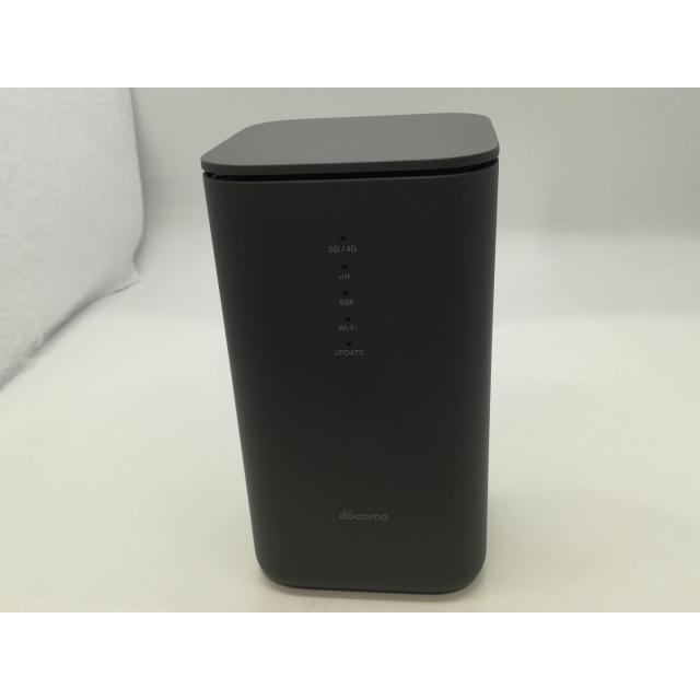 中古】SHARP docomo 【SIMフリー】 home 5G HR02 [ダークグレー]【浜松