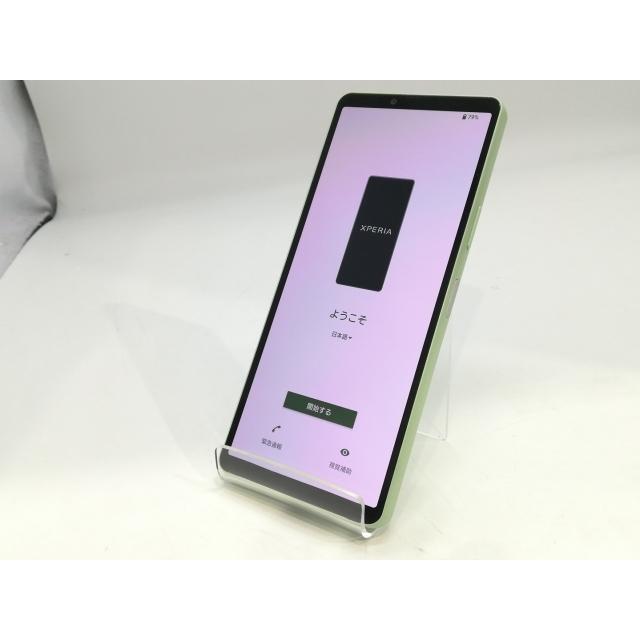 中古】SONY 国内版 【SIMフリー】 Xperia 10 V セージグリーン 6GB