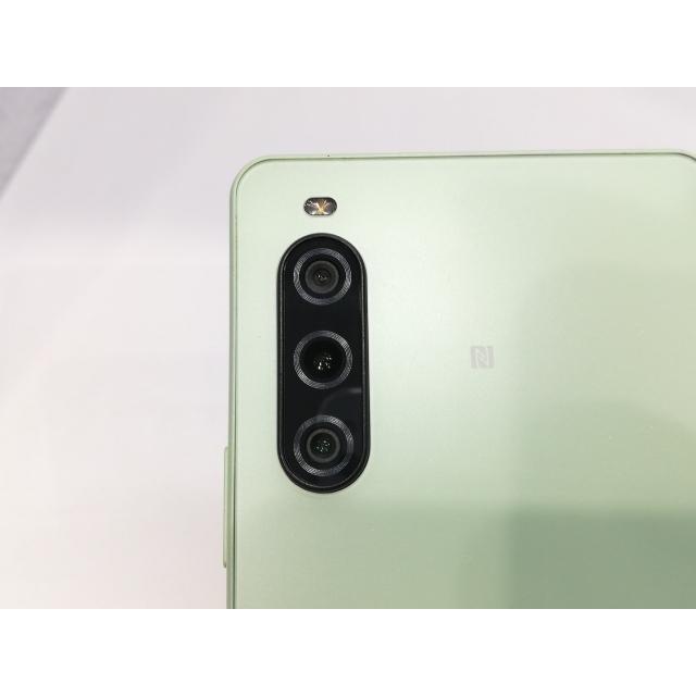 中古】SONY 国内版 【SIMフリー】 Xperia 10 V セージグリーン 6GB