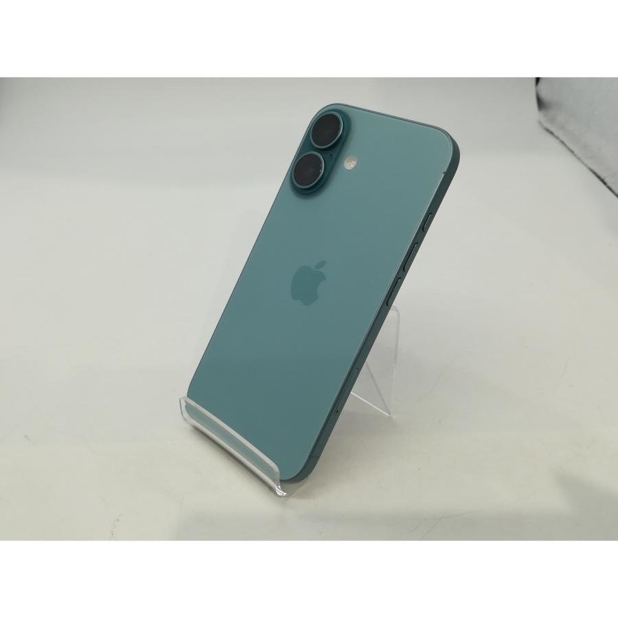 中古】Apple 国内版 【SIMフリー】 iPhone 16 128GB ティール MYDV3J/A