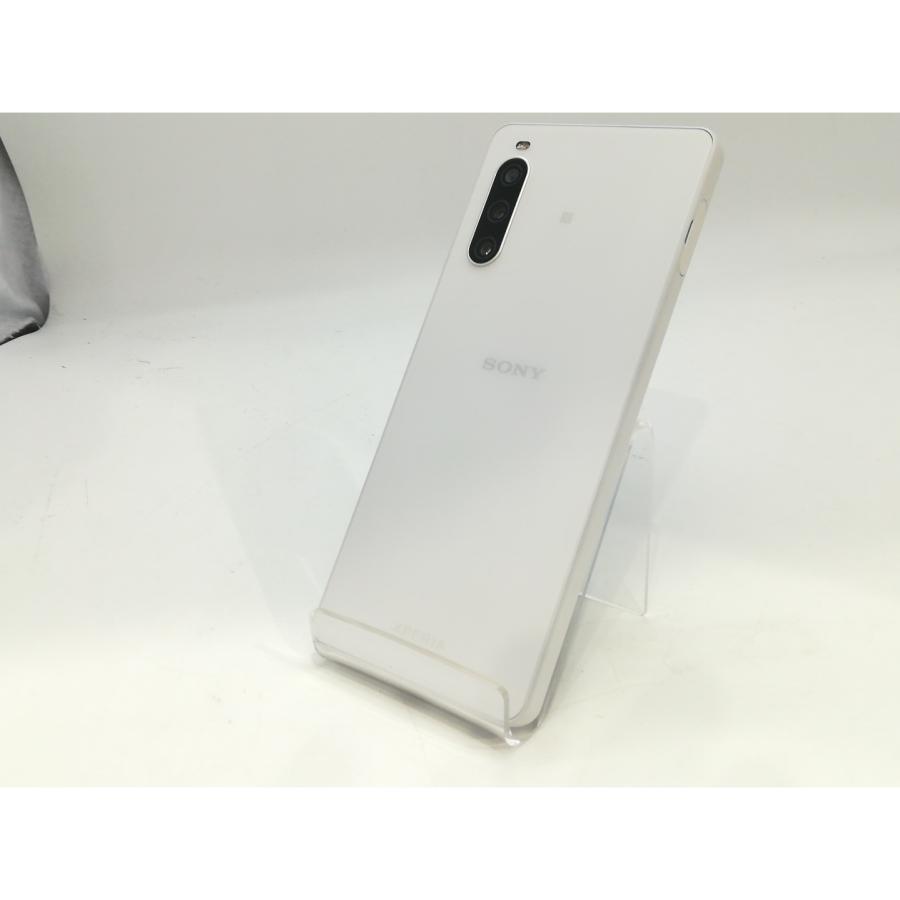 中古】SONY SoftBank 【SIMフリー】 Xperia 10 IV ホワイト 6GB 128GB 