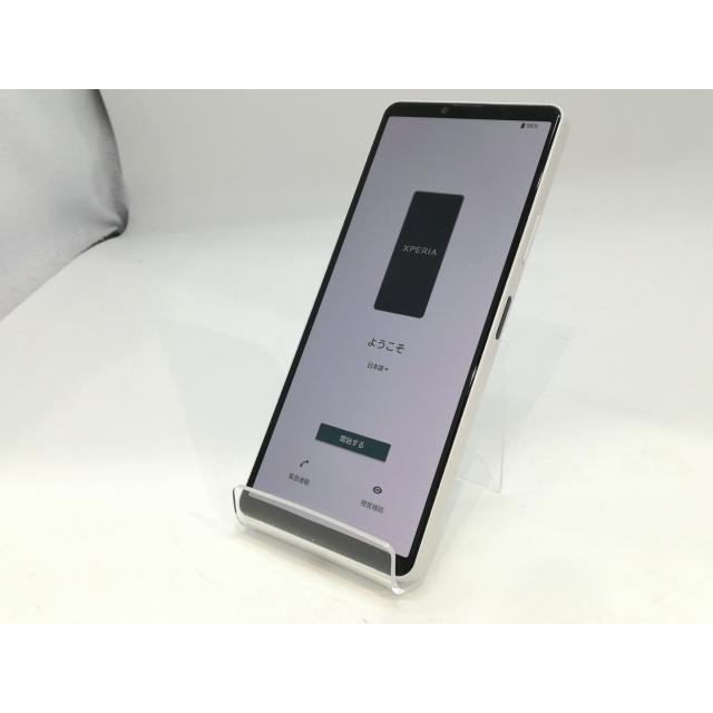 中古】SONY SoftBank 【SIMフリー】 Xperia 10 IV ホワイト 6GB 128GB