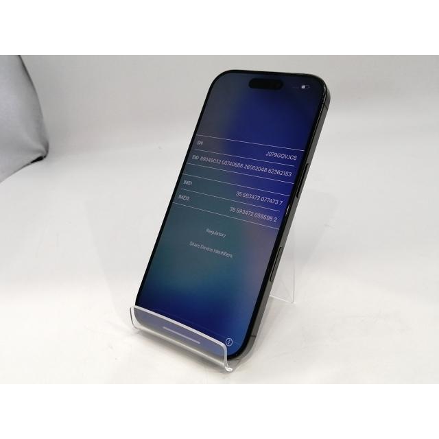 中古】Apple docomo 【SIMフリー】 iPhone 16 Pro 128GB ブラック