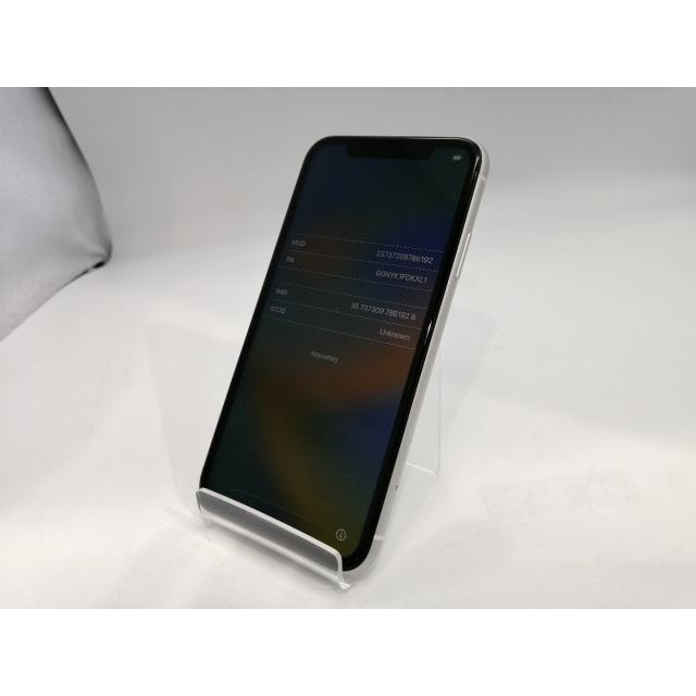 SoftBank 【SIMロックなし】MT032J/A iPhone XR 64GB ホワイト