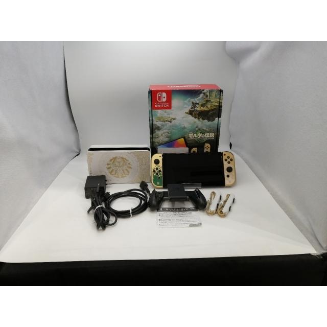 中古】Nintendo Switch 本体 (有機ELモデル) HEG-S-KDAAA ゼルダの伝説