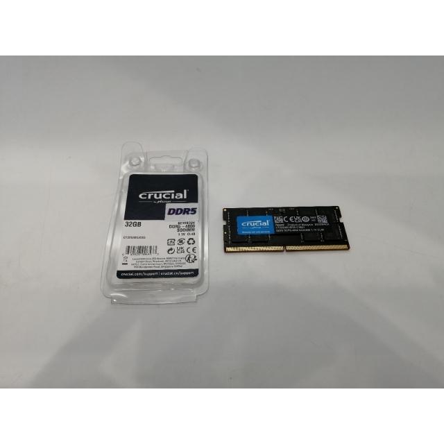中古】262PIN SODIMM 32GB DDR5-4800(PC5-38400)【ノートPC用】【浜松