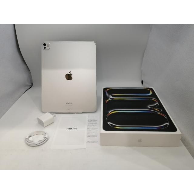 中古】Apple 【Wi-Fi】 13インチ iPad Pro（M4/2024） 256GB シルバー