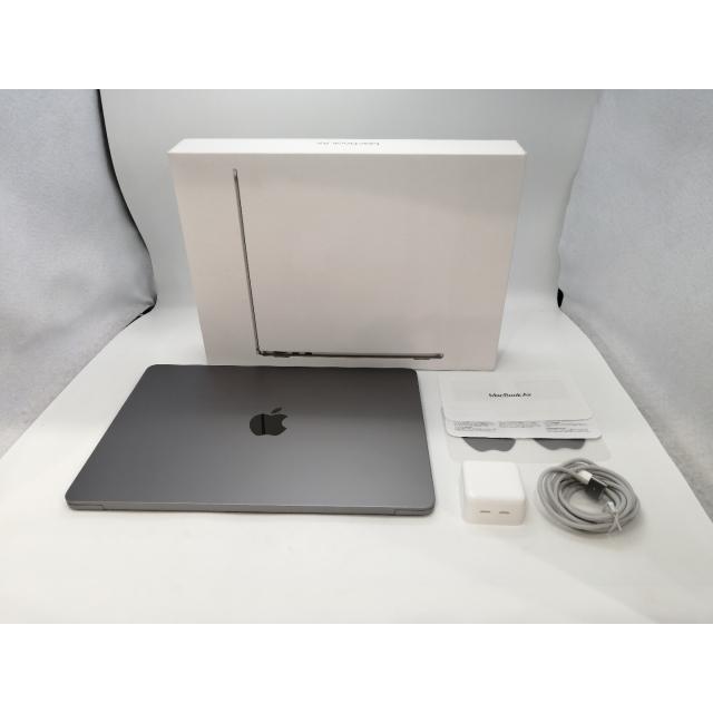 【中古】Apple MacBook Air 13インチ  M3(CPU:8C/GPU:10C) 16GB/512GB スペースグレイ MXCR3J/A (13インチ, M3, 2024)【浜松駅前】保証期間１ヶ月【ランクA】の画像