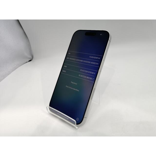中古】Apple 国内版 【SIMフリー】 iPhone 17 256GB ホワイト MG684J/A