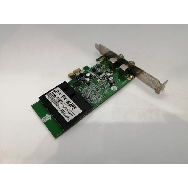 中古】PLEX PX-W3PE Rev1.3 3波対応地デジチューナー/PCI-Express x1