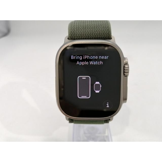 中古】Apple Apple Watch Ultra 49mm Cellular チタニウムケース 