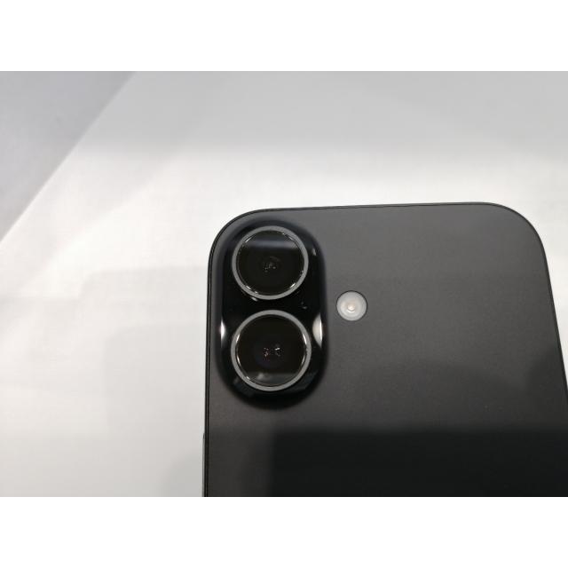 【中古】Apple 国内版 【SIMフリー】 iPhone 16 128GB ブラック MYDQ3J/A【浜松駅前】保証期間１ヶ月【ランクA】の画像