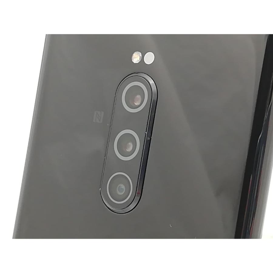 中古】SONY SoftBank 【SIMロック解除済み】 Xperia 1 802SO ブラック