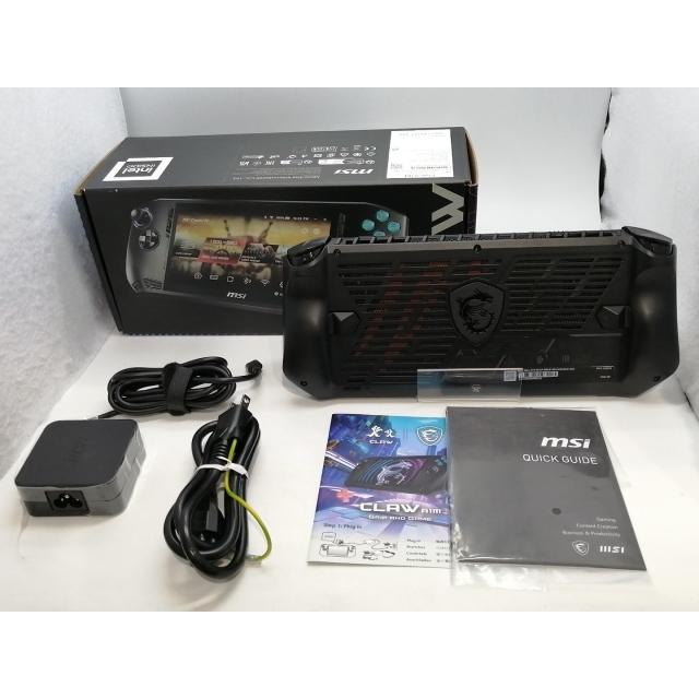 【中古】MSI Claw A1M CLAW-A1M-004JP 【Core Ultra 5 135H 16G 1T(SSD) WiFi 7インチ(1920x1080/120Hz)】【浜松駅前】保証期間１ヶ月【ランクB】の画像