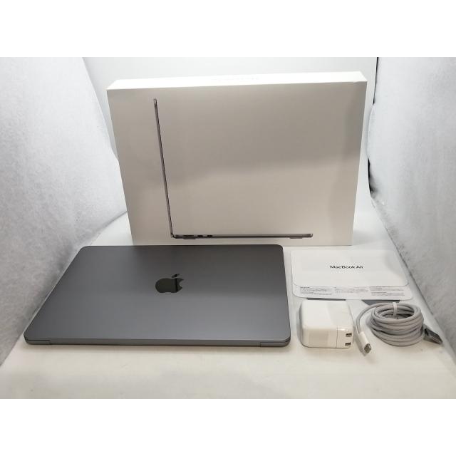 【中古】Apple MacBook Air 13インチ CTO (M2,2022) シルバー M2(CPU:8C/GPU:8C)/16G/512G/30W AC【浜松駅前】保証期間１ヶ月【ランクA】の画像