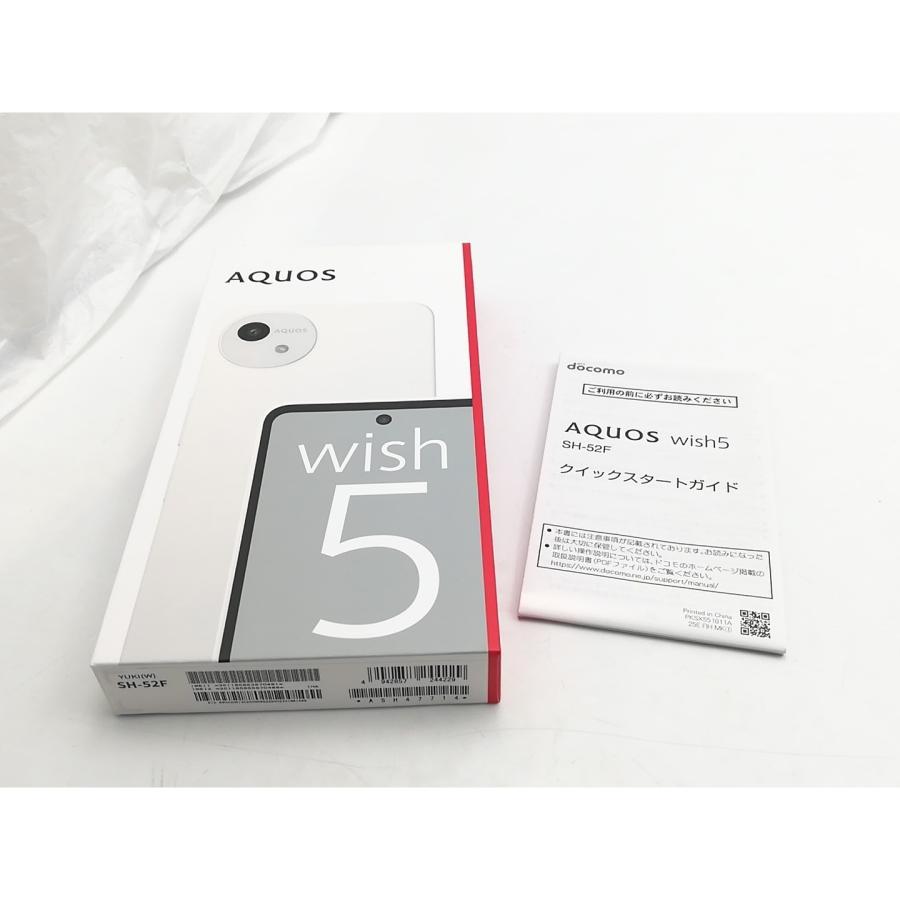 未使用】SHARP docomo 【SIMフリー】 AQUOS wish5 ユキ 4GB 64GB SH