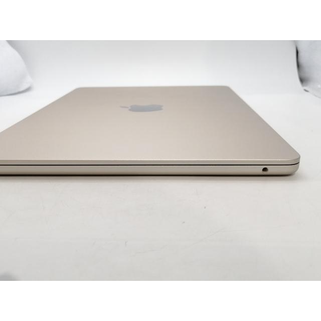 【中古】Apple MacBook Air 13インチ CTO (M2,2022) スターライト M2(CPU:8C/GPU:8C)/16G/256G/30W AC【浜松駅前】保証期間１ヶ月【ランクA】の画像