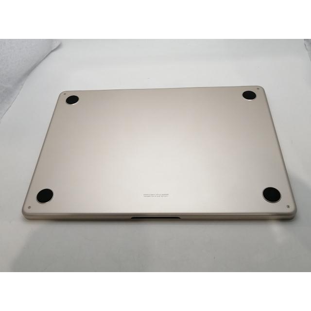 【中古】Apple MacBook Air 13インチ CTO (M2,2022) スターライト M2(CPU:8C/GPU:8C)/16G/256G/30W AC【浜松駅前】保証期間１ヶ月【ランクA】の画像