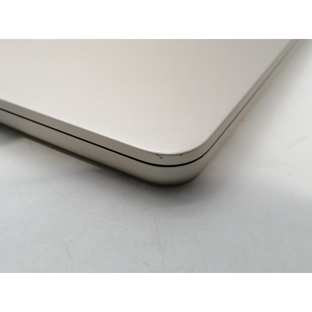 【中古】Apple MacBook Air 13インチ CTO (M2,2022) スターライト M2(CPU:8C/GPU:8C)/16G/256G/30W AC【浜松駅前】保証期間１ヶ月【ランクA】の画像
