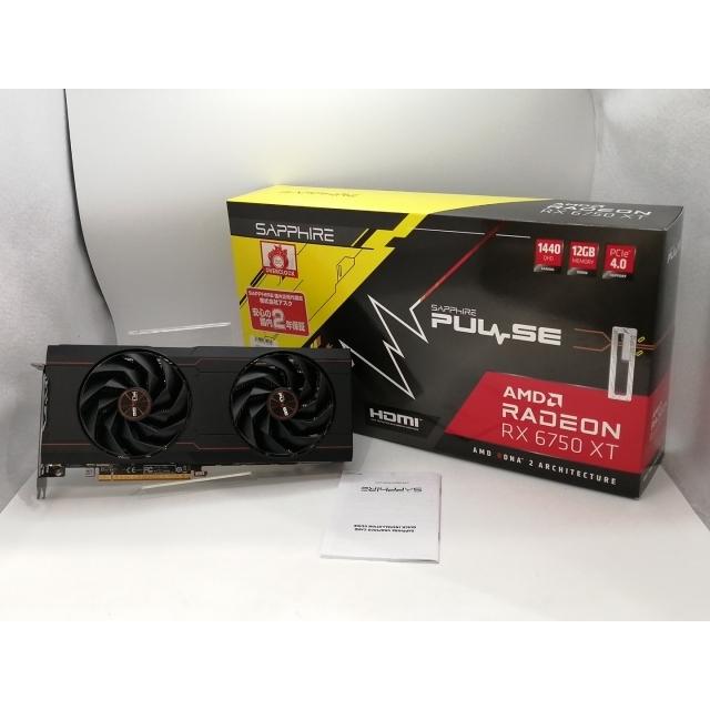 中古】SAPPHIRE PULSE Radeon RX 6750 XT GAMING OC 12GB GDDR6