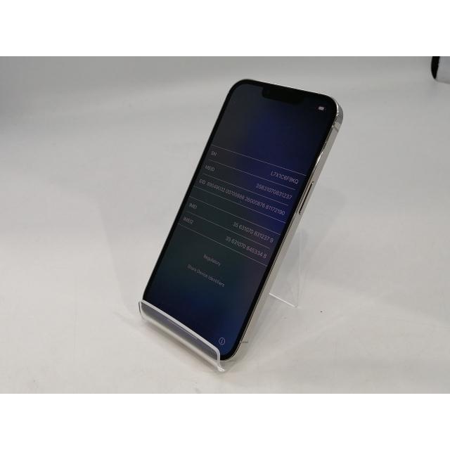 【中古】Apple 楽天モバイル 【SIMフリー】 iPhone 13 Pro 256GB シルバー MLUP3J/A【DS秋葉】保証期間１ヶ月【ランクC】の画像