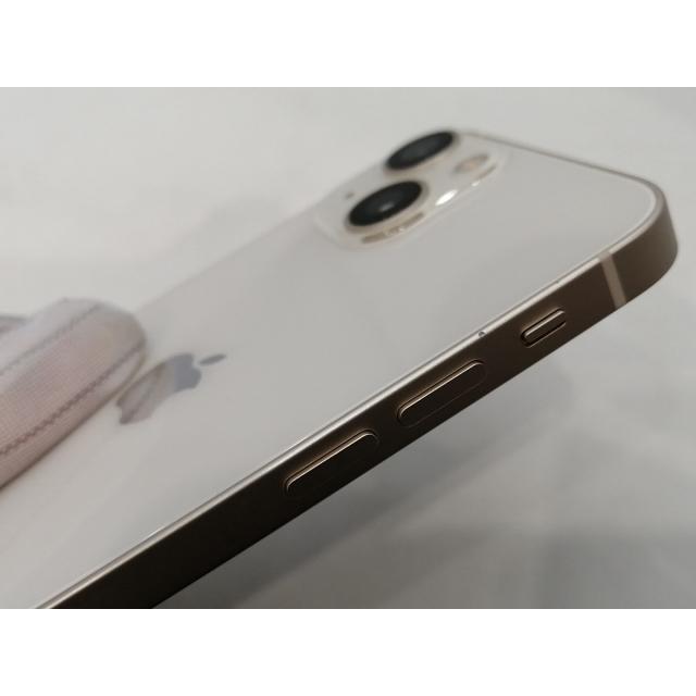 【中古】Apple docomo 【SIMフリー】 iPhone 13 mini 128GB スターライト MLJE3J/A【浜松駅前】保証期間１ヶ月【ランクA】の画像