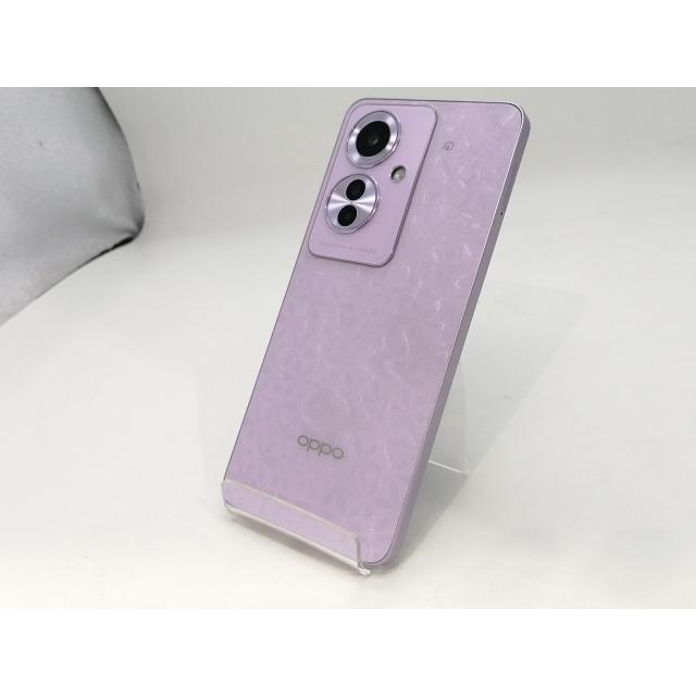 中古】Oppo 国内版 【SIMフリー】 OPPO Reno11 A コーラルパープル 8GB