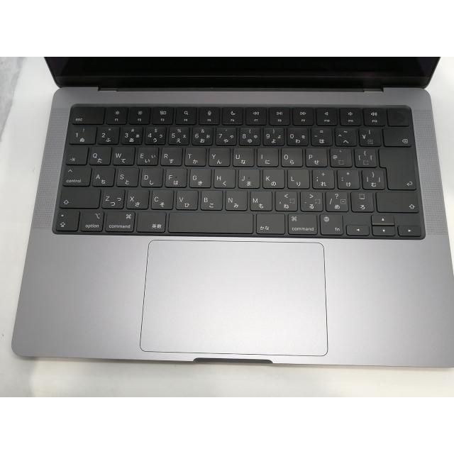 【中古】Apple MacBook Pro 14インチ M3(CPU:8C/GPU:10C) 8GB/512GB スペースグレイ MTL73J/A (14インチ,M3,2023)【浜松駅前】保証期間１ヶ月【ランクA】の画像
