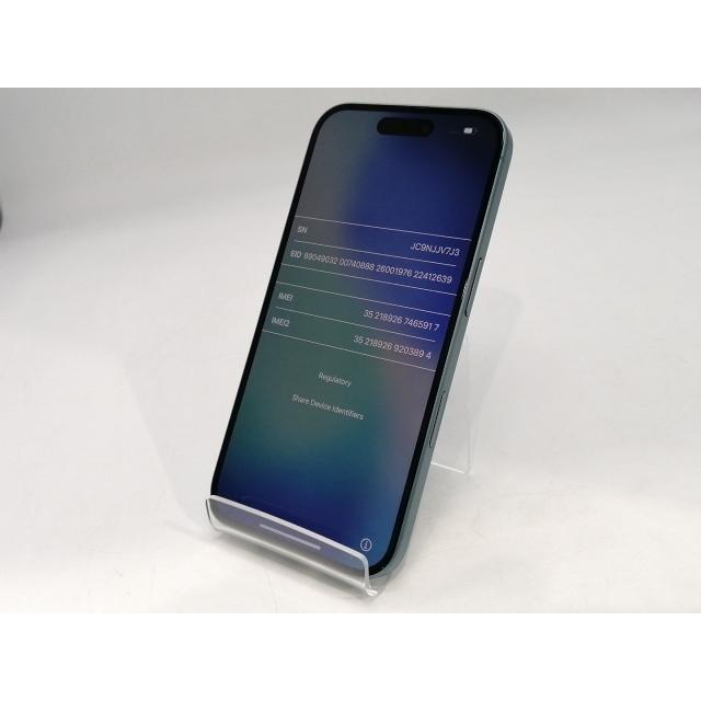 【中古】Apple 国内版 【SIMフリー】 iPhone 16 128GB ティール MYDV3J/A【浜松駅前】保証期間１ヶ月【ランクA】の画像