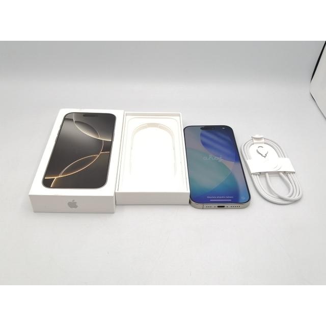 【中古】Apple 国内版 【SIMフリー】 iPhone 16 Pro 256GB ナチュラルチタニウム MYN33J/A【ECセンター】保証期間１ヶ月【ランクA】の画像