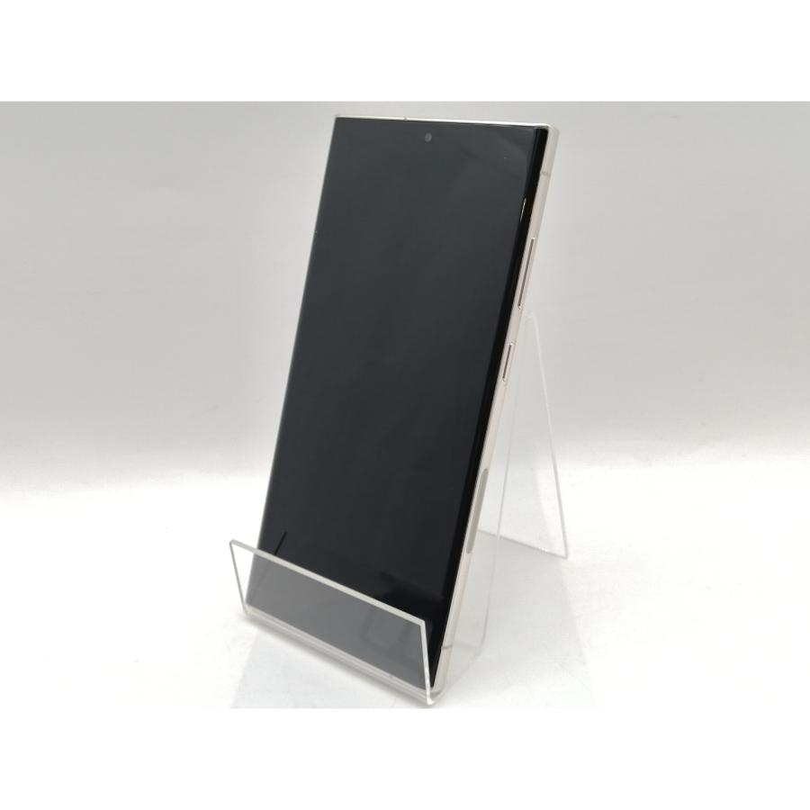 【中古】SAMSUNG au 【SIMフリー】 Galaxy S23 Ultra クリーム 12GB 256GB SCG20【津田沼】保証期間１ヶ月【ランクA】の画像