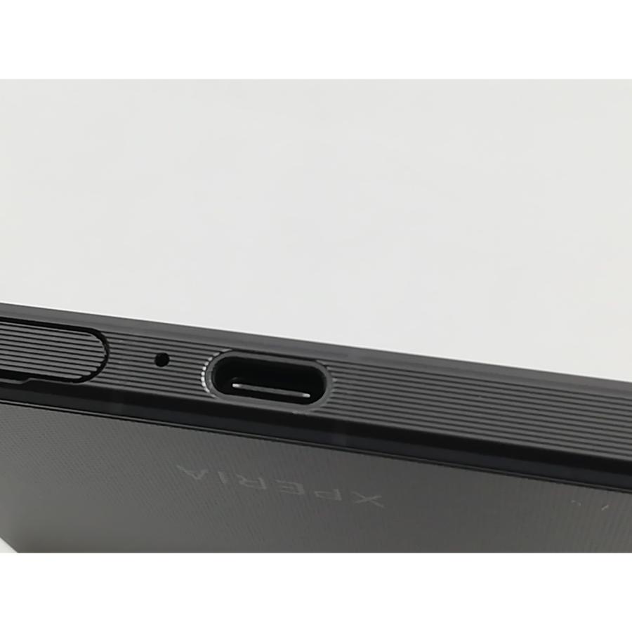 【中古】SONY SoftBank 【SIMフリー】 Xperia 1 VI ブラック 12GB 256GB A401SO【DS秋葉】保証期間１ヶ月【ランクC】の画像