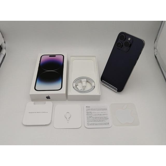 中古】Apple 国内版 【SIMフリー】 iPhone 14 Pro 128GB ディープ