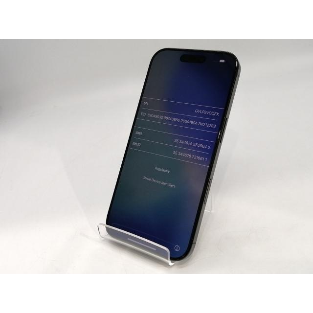 【中古】Apple 国内版 【SIMフリー】 iPhone 16 Pro 512GB ブラックチタニウム MYN43J/A【浜松駅前】保証期間１ヶ月【ランクA】の画像
