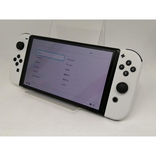 中古】Nintendo Switch 本体 (有機ELモデル) HEG-S-KAAAA ホワイト