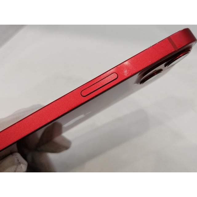 【中古】Apple au 【SIMフリー】 iPhone 13 128GB (PRODUCT)RED MLNF3J/A【浜松駅前】保証期間１ヶ月【ランクC】の画像
