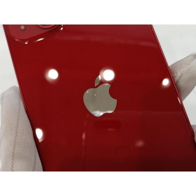 【中古】Apple au 【SIMフリー】 iPhone 13 128GB (PRODUCT)RED MLNF3J/A【浜松駅前】保証期間１ヶ月【ランクC】の画像