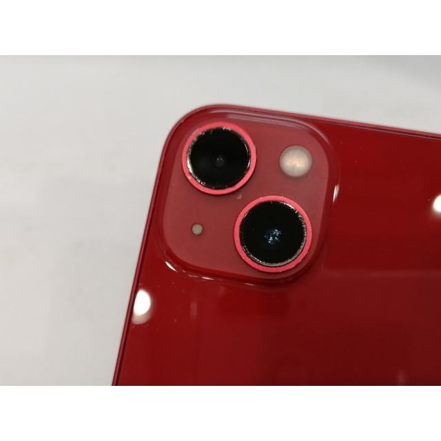 【中古】Apple au 【SIMフリー】 iPhone 13 128GB (PRODUCT)RED MLNF3J/A【浜松駅前】保証期間１ヶ月【ランクC】の画像