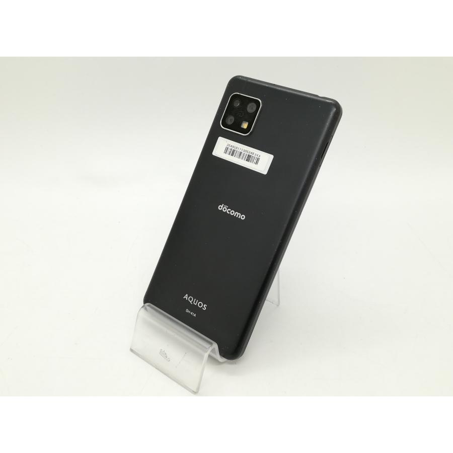 中古】SHARP docomo 【SIMロック解除済み】 AQUOS sense4 ブラック 4GB